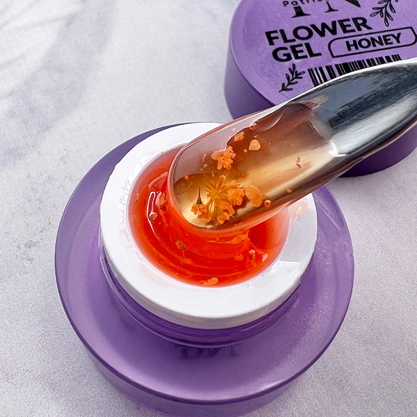 FLOWER GEL PN Honey гель для дизайна с цветами 5 гр