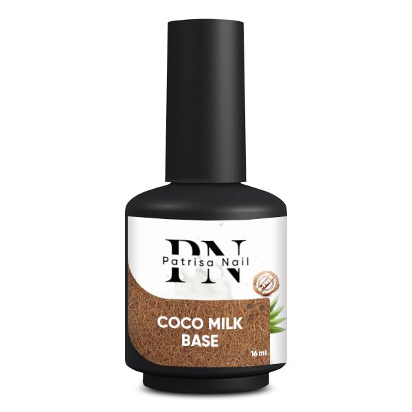 Coco milk base PN каучуковая база для гель-лака, белая 16 мл