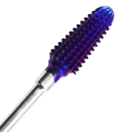 Фреза твердосплавная радужная Конус PN  D 6мм-15мм мягкая