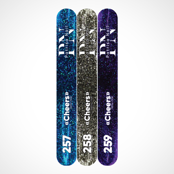 Наклейки на типсы для гель-лаков "Cheers 257, 258, 259 "