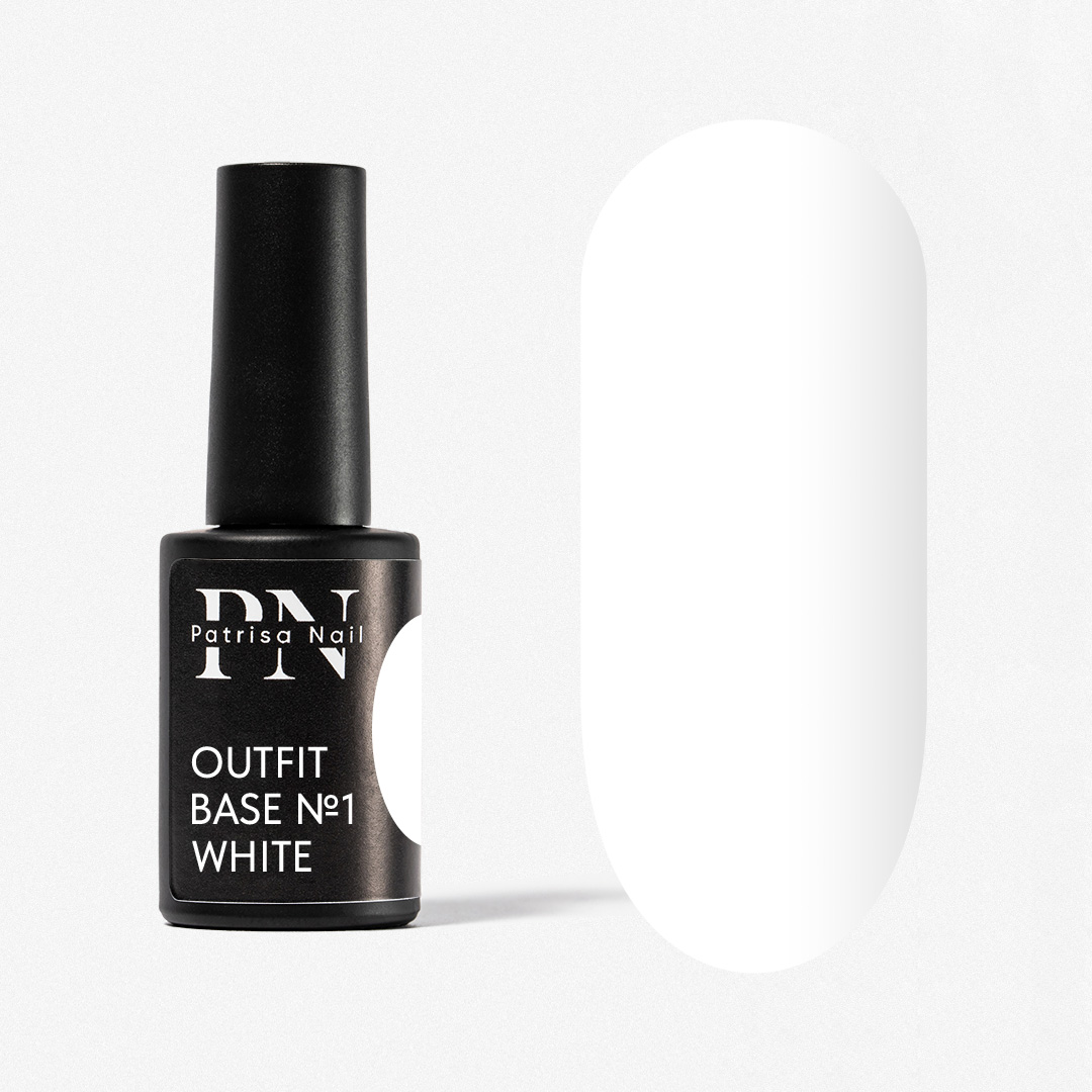 Камуфлирующая база Outfit №1 White, 8 мл, PN