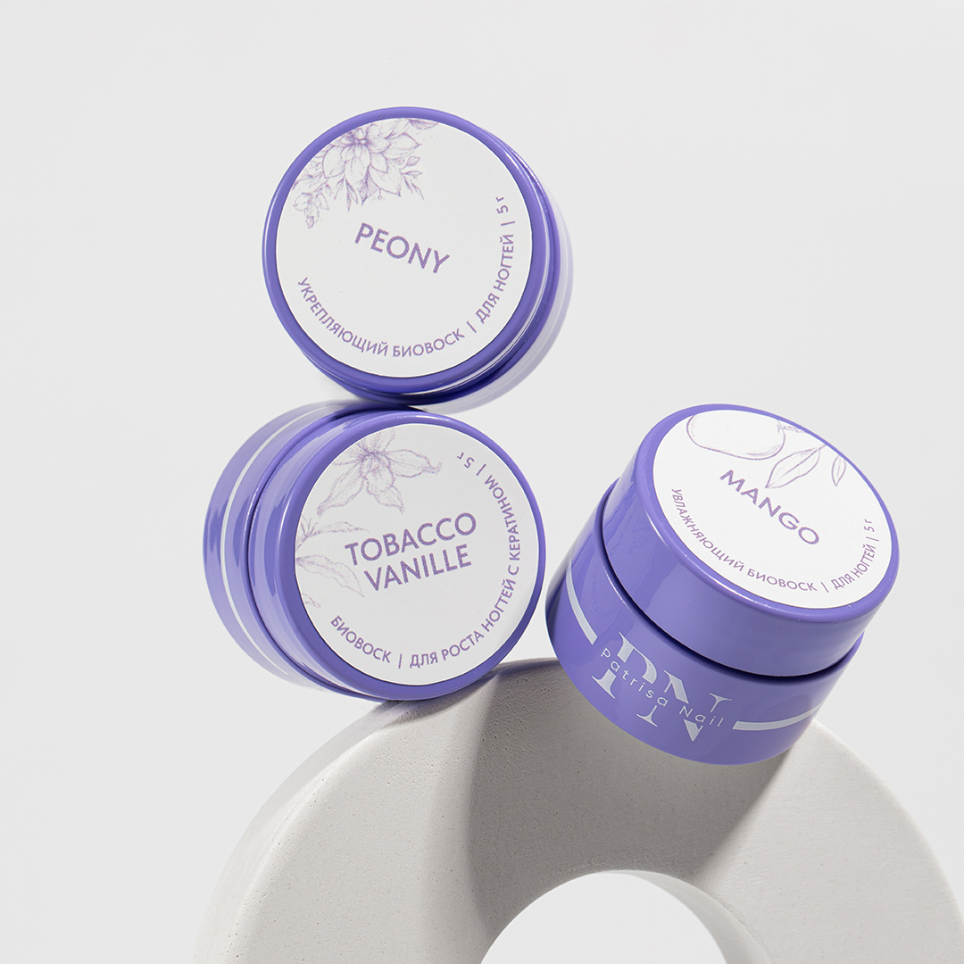 Набор биовосков "Peony, Mango, Tobacco Vanille" PN, 5 г, 3 шт