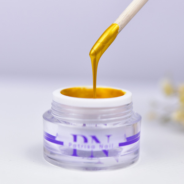 Гель-краска золото №T4 PN стемпинг, аэропуффинг, китайская роспись, 5 гр