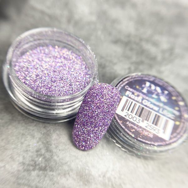 Светоотражающий глиттер PN Flash Glow Lilac