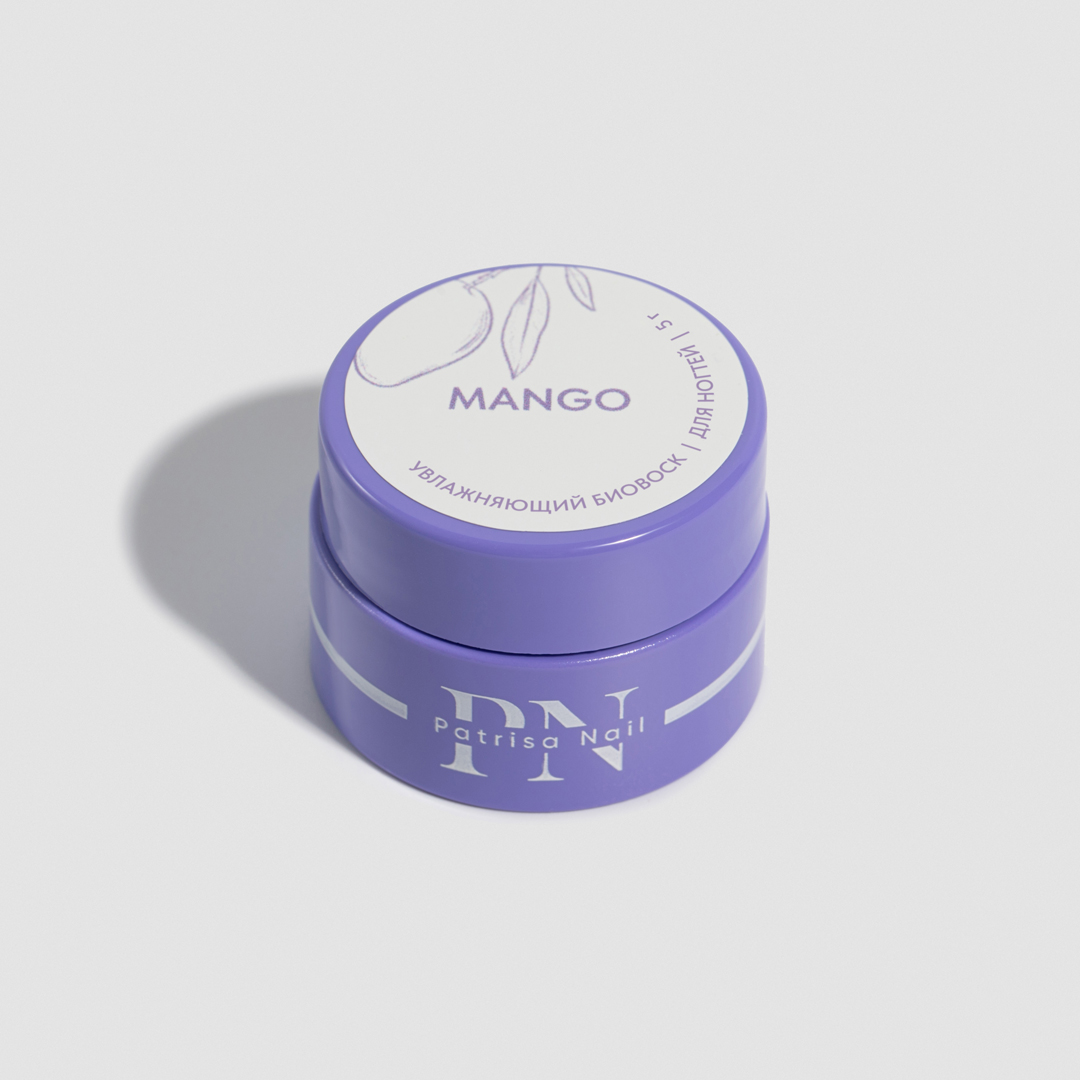 Увлажняющий биовоск для ногтей Mango PN, 5 г