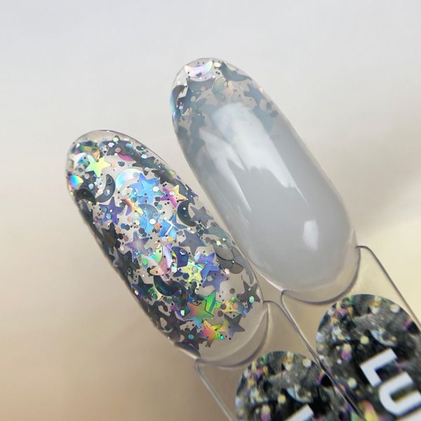 Гель для дизайна с глиттером GALAXY GEL  PN Lunar 5гр