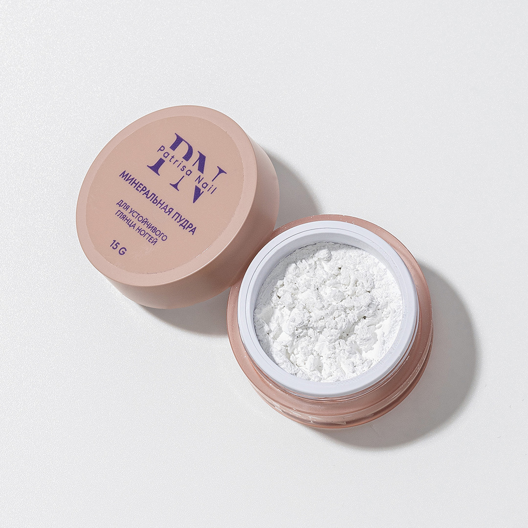 Минеральная пудра для устойчивого глянца ногтей PN 15 гр