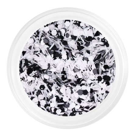 Камифубуки К119 PN "МИКС дизайн" мелкий черно-белый монохром