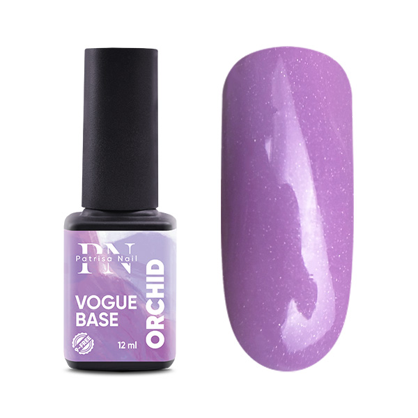VOGUE base PN Orchid лиловая база с микроблеском 12 мл