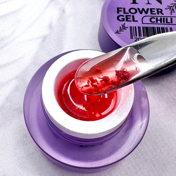 FLOWER GEL PN Chili гель для дизайна с цветами 5 гр