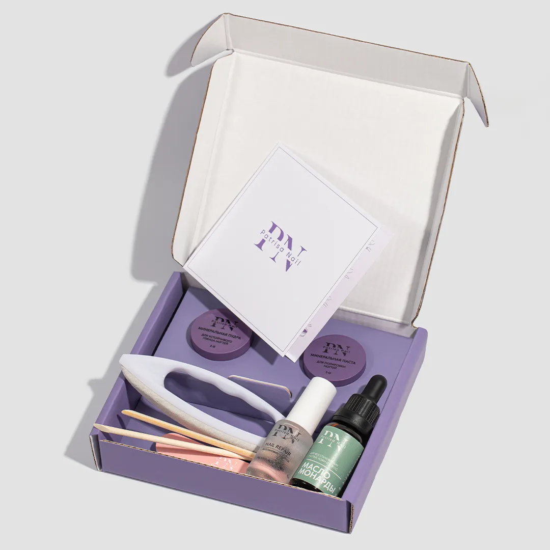 Набор для ламинирования ногтей PN "Японский маникюр" №6 с лаком Repair и маслом монарды