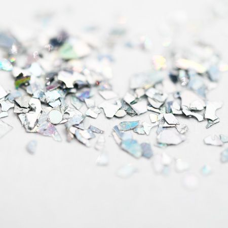 Камифубуки PN К131 "Осколки" мелкие серебряная голография