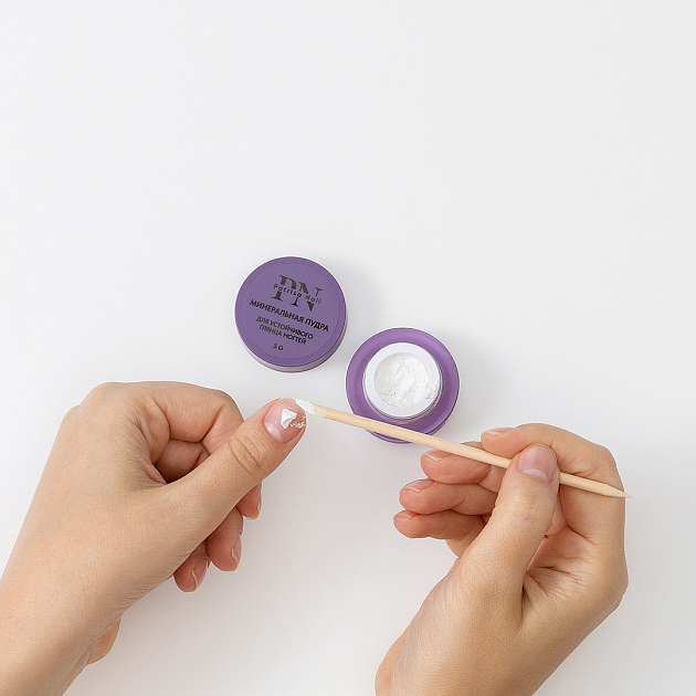 Минеральная пудра для устойчивого глянца ногтей PN 5 гр