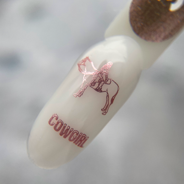 Лак для стемпинга "Tramp Stamp" PN №30 розовый металлик 8 мл