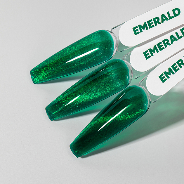 Гель-лак   Glass Emerald PN 8 мл