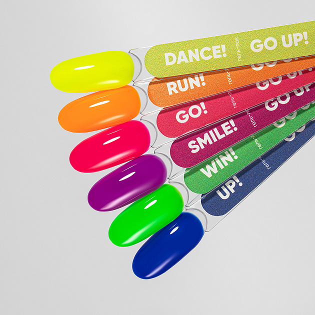 Однофазный неоновый гель-лак Run! PN, 8 мл