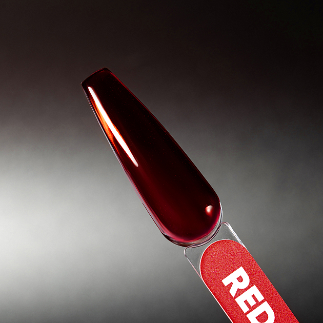 Гель-лак Glass Red PN 8 мл