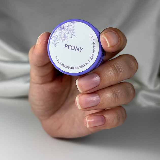 Укрепляющий биовоск для ногтей Peony PN , 5 г