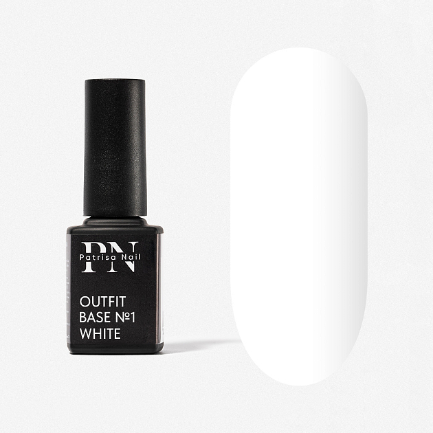 Камуфлирующая база Outfit №1 White, 12 мл, PN