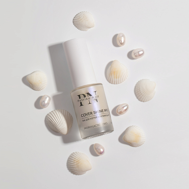 Лак для ногтей Укрепляющий Cover Shine PN №5