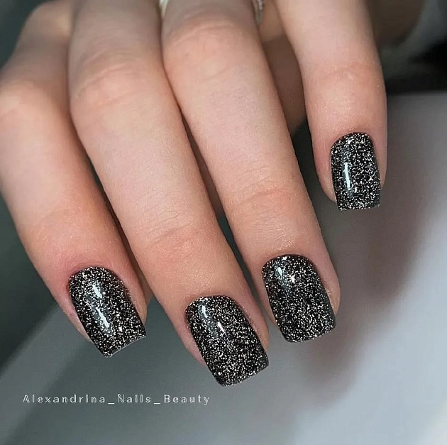 Гель-лак Dark Flash PN (чёрный) 3,5мл