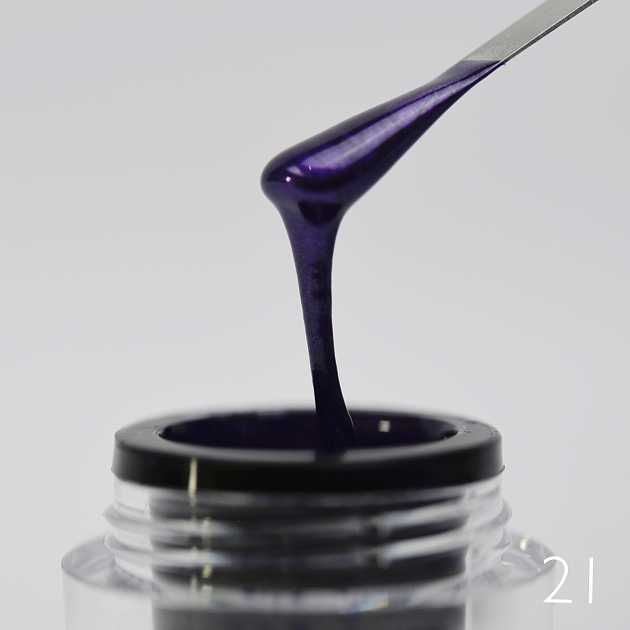 Гель-краска №21 PN фиолетовая 5 гр