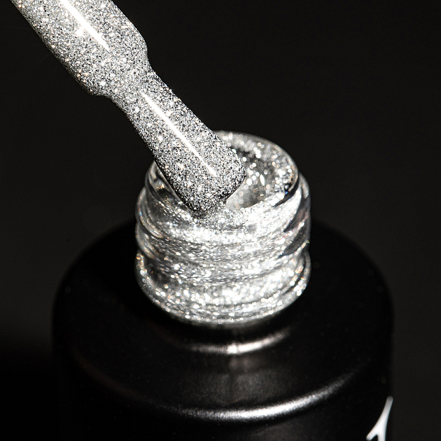 Гель-лак Ice Flash PN серебро, 8 мл