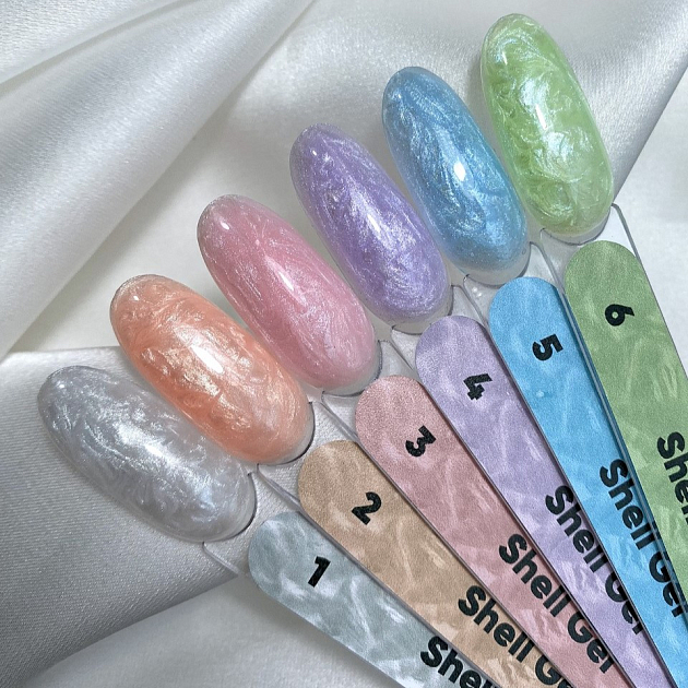 Shell Gel PN №2 камуфлирующий цветной гель 15 гр