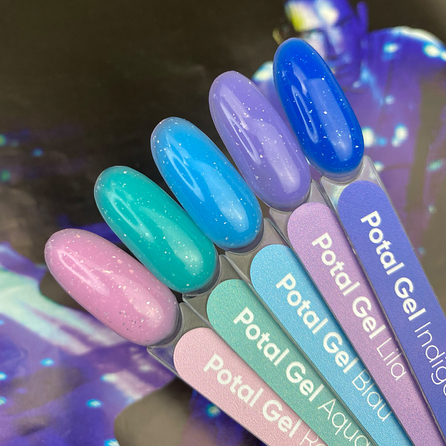 Potal Gel Indigo PN камуфлирующий гель c поталью 15 гр