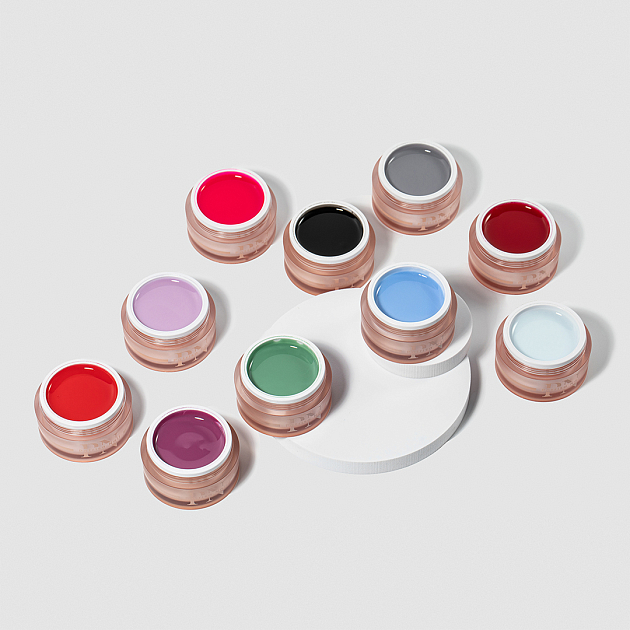 Fluid Gel Midnight PN камуфлирующий цветной гель 15 гр