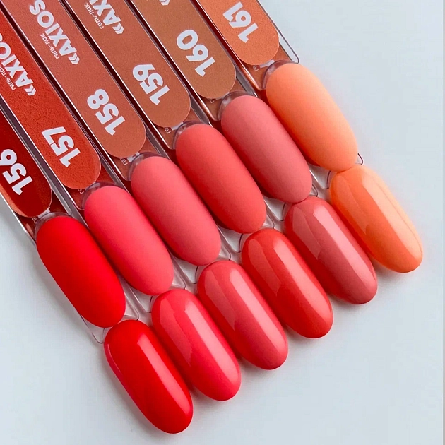 Гель-лак Axios Gel PN №159 коралловая тональность, 8 мл