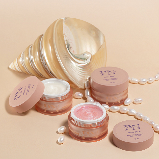 Shell Gel PN №7 камуфлирующий цветной гель 15 г