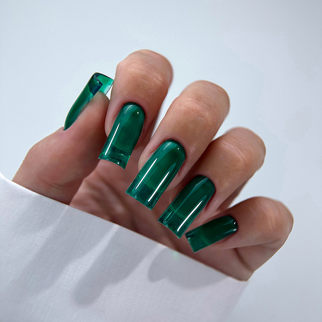 Гель-лак   Glass Emerald PN 8 мл