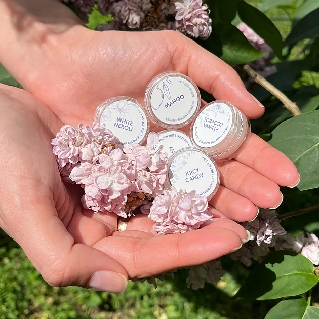 Набор биовосков "Peony, Mango, Tobacco Vanille, White Neroli, Juicy Candy" PN, 3 г, 5 шт