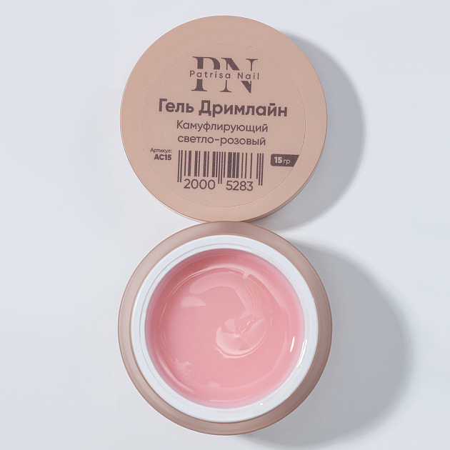 Гель Дримлайн камуфлирующий Светло-розовый PN 15 гр