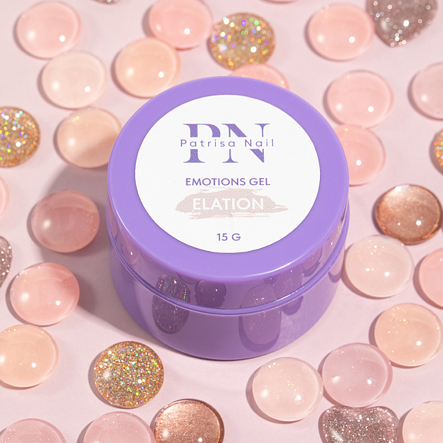 Emotions Gel Elation PN гель с шиммером 15гр