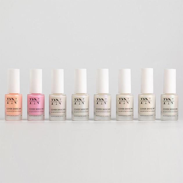 Лак для ногтей Укрепляющий Cover Shine PN №4
