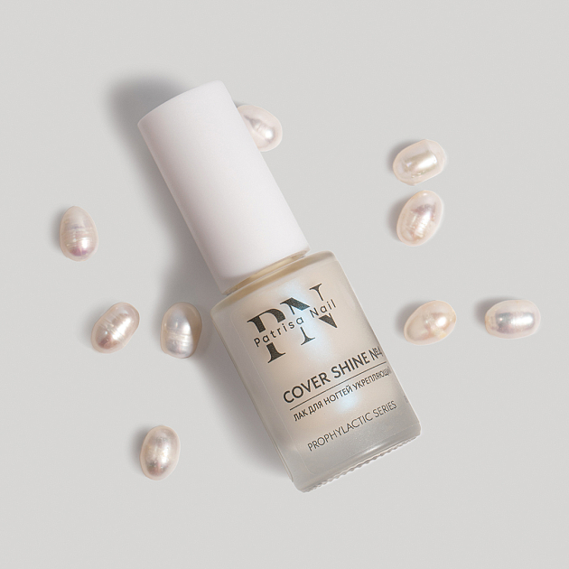 Лак для ногтей Укрепляющий Cover Shine PN №4
