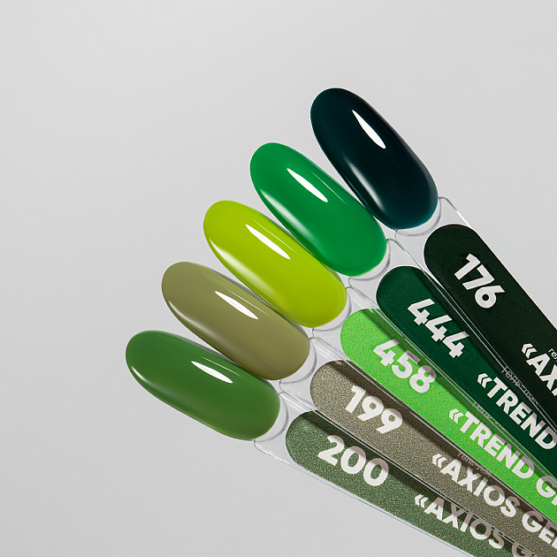Гель-лак TREND GREEN №458, 8 мл