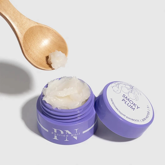 Укрепляющий биовоск для ногтей Smoky Plum PN, 5 г