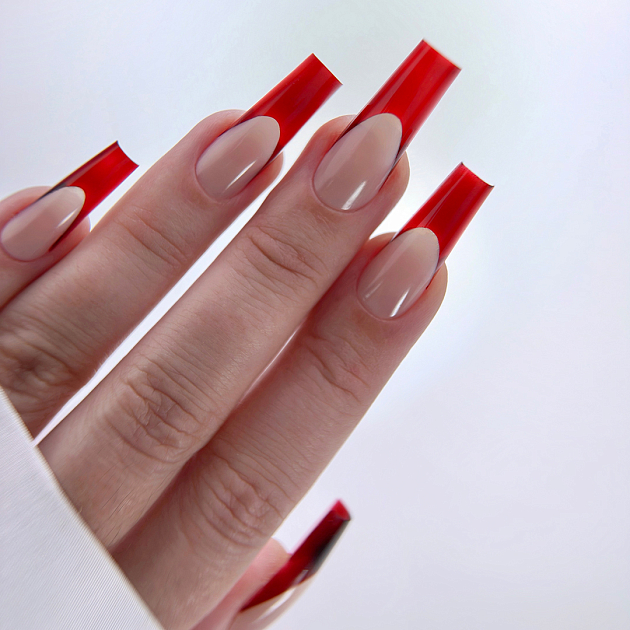 Vitrage Gel №2 Bordo, витражный гель PN 15 г