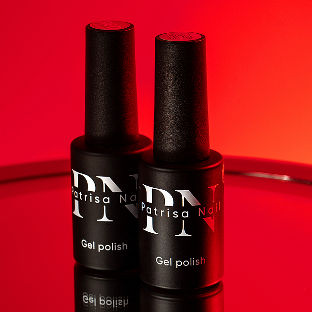 Набор гель-лаков Glass Red + Magic cat Luna  PN  8 мл.