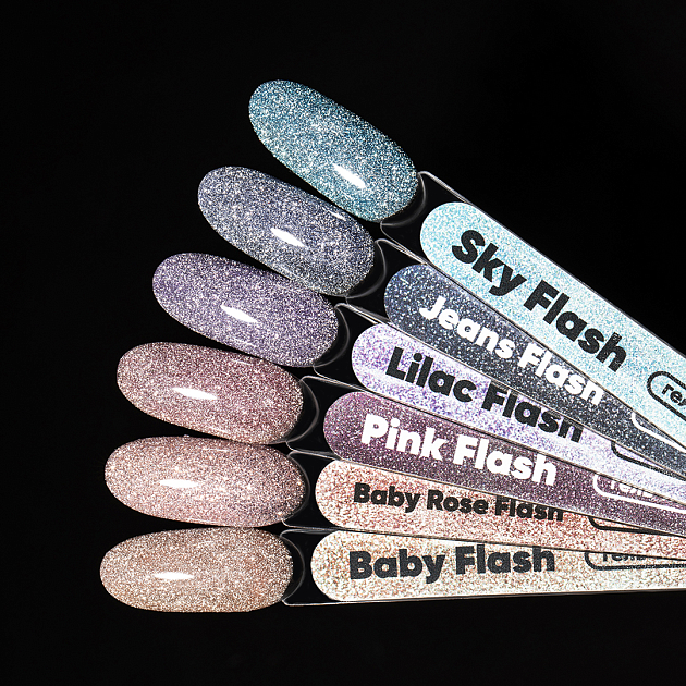 Гель-лак Pink Flash PN, 8 мл