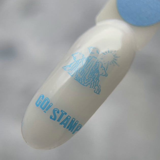 Лак для стемпинга "Tramp Stamp" PN №13 голубой 8 мл