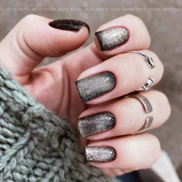 Гель-лак Wild Night Flash Magnetic PN горький шоколад 3,5 мл