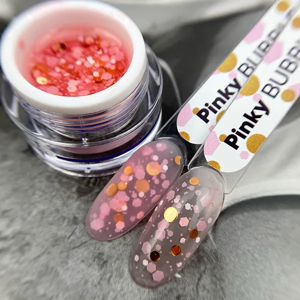 BUBBLE GEL Pinky, 5  гр