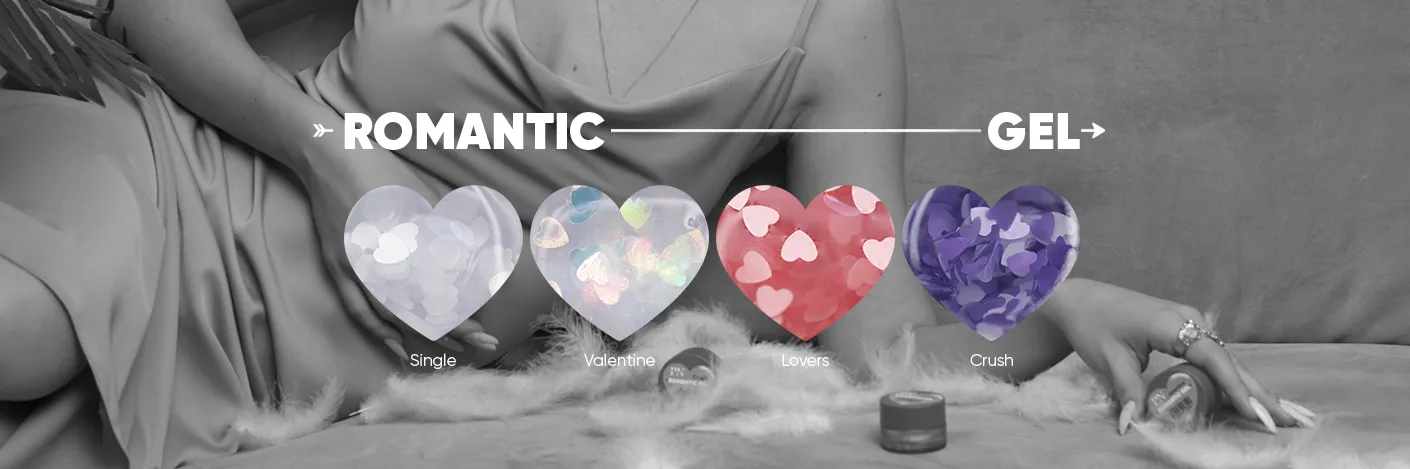 Новинка! Romantic Gel гели для дизайна
