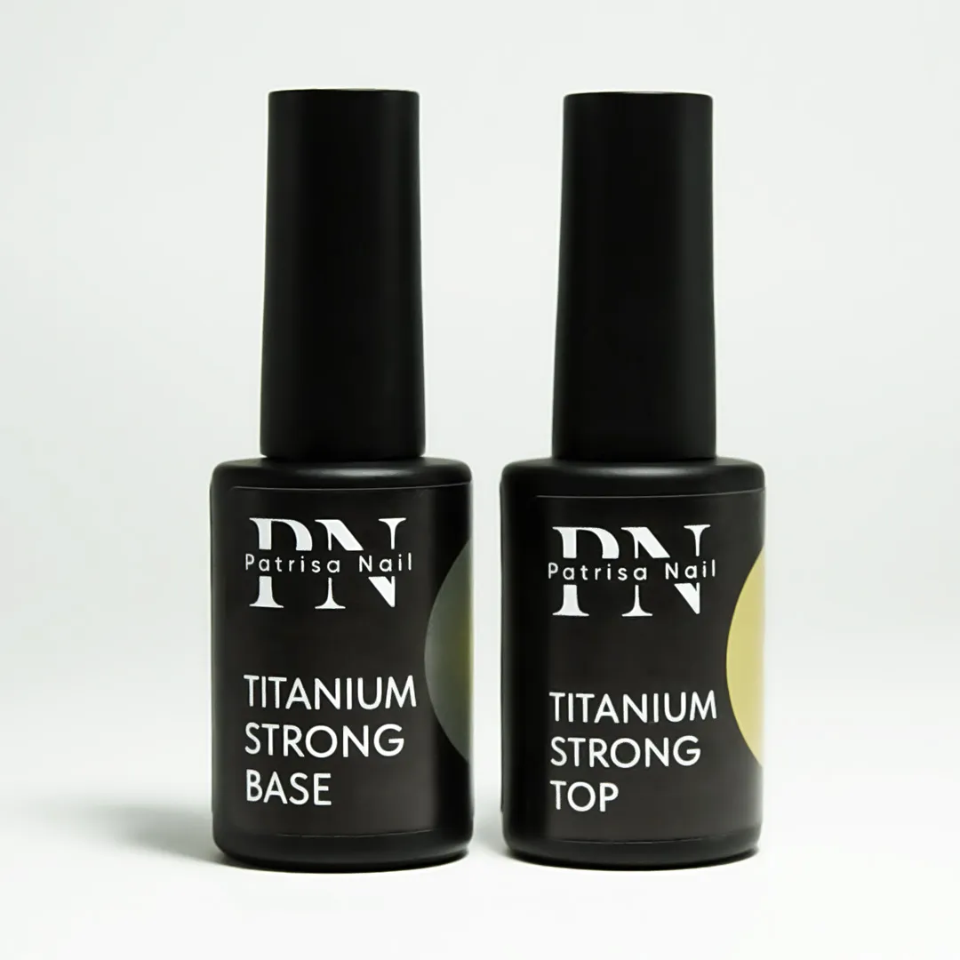 НАБОР База Titanium Strong + Топ Titanium Strong 8 мл